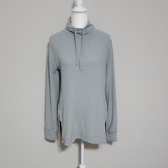 NWOT Mono B Fuzzy Cowl Neck Pullover Never Worn - Picture 1 of 11